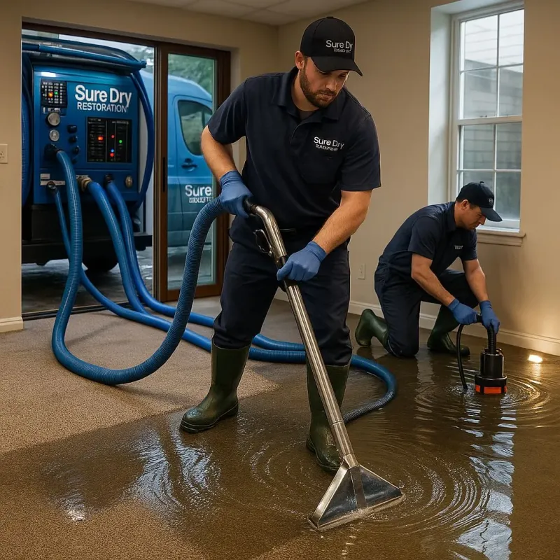 Water Extraction and Removal process in Lincoln, ME